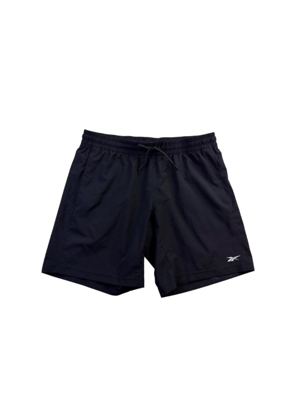 Reebok Mens Black Polyester Training Shorts Activewear & Lightweight Size L image 2